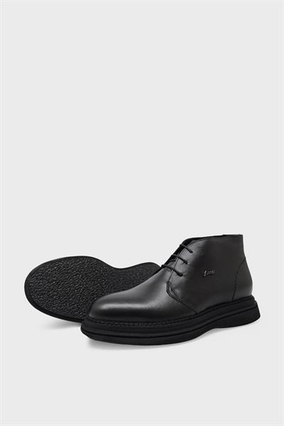 Fosco Erkek Klasik Deri Bot Siyah FSC-3161
