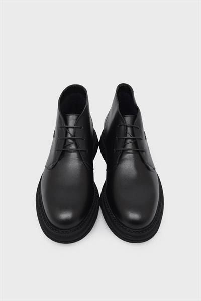 Fosco Erkek Klasik Deri Bot Siyah FSC-3161