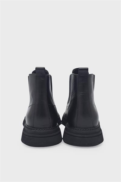 Fosco Erkek Klasik Deri Bot Siyah FSC-3160