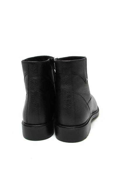 Fosco Erkek Klasik Deri Bot Siyah FSC1543