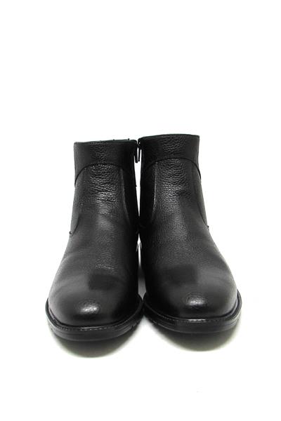 Fosco Erkek Klasik Deri Bot Siyah FSC1543