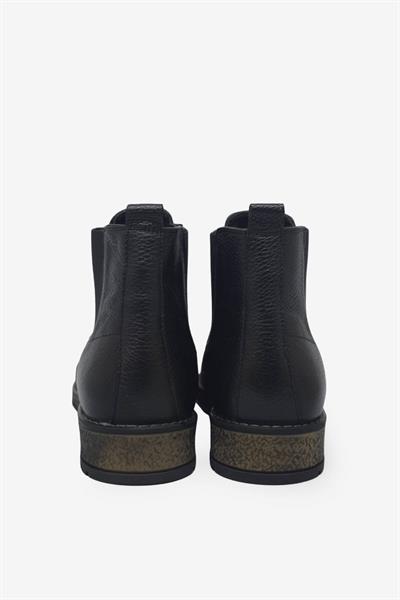Fosco Erkek Klasik Deri Bot Siyah FSC1542