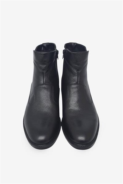 Fosco Erkek Klasik Deri Bot Siyah FSC8623