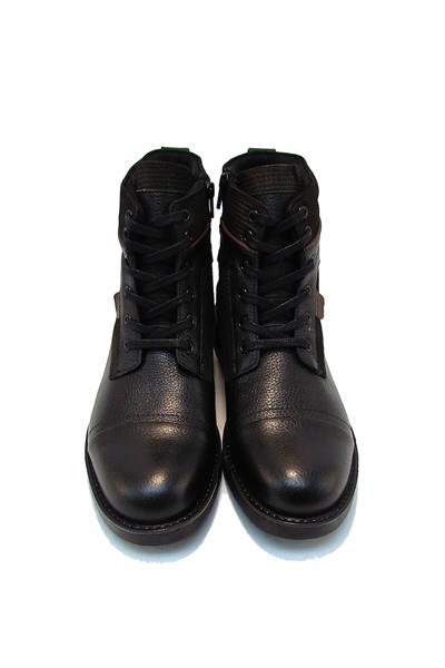 Fosco Erkek Klasik Deri Bot Siyah FSC9513