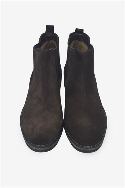 Fosco Erkek Klasik Deri Bot Süet Kahve FSC1542