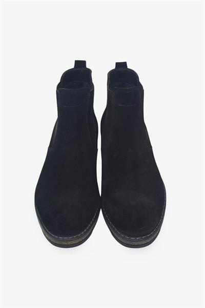 Fosco Erkek Klasik Deri Bot Süet Siyah FSC1542