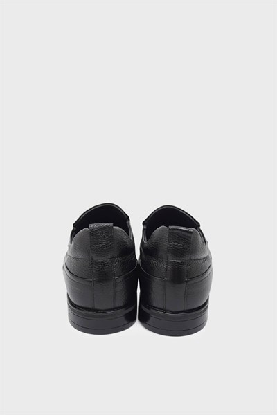 Fosco Erkek Klasik Flotter Deri Ayakkabı Siyah FSC8560