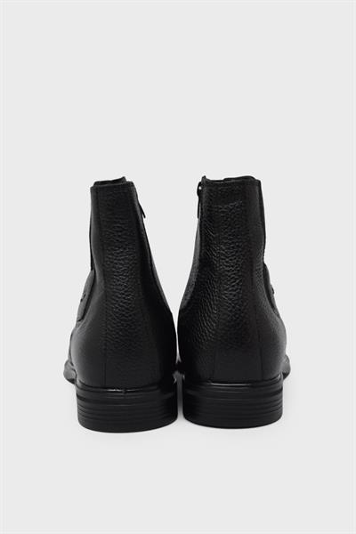 Fosco Erkek Klasik Flotter Deri Bot Siyah FSC-3169