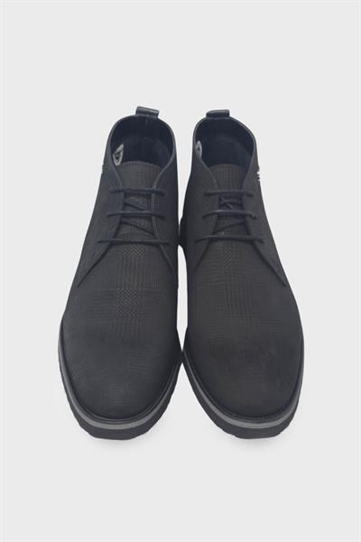 Fosco Erkek Klasik Nubuk Deri Bot Siyah FSC7547