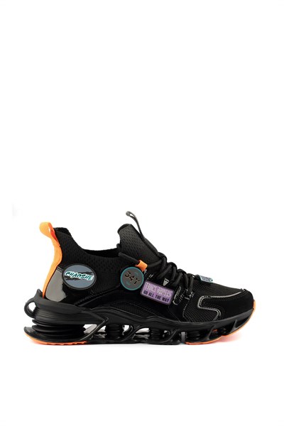 Gamelu Erkek Alice Yazlık Sneakers Siyah GML2023-01 
