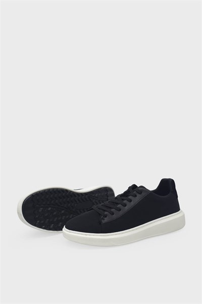 Gamelu Erkek Nevermind Sneaker Siyah Beyaz GML-NEVERMIND