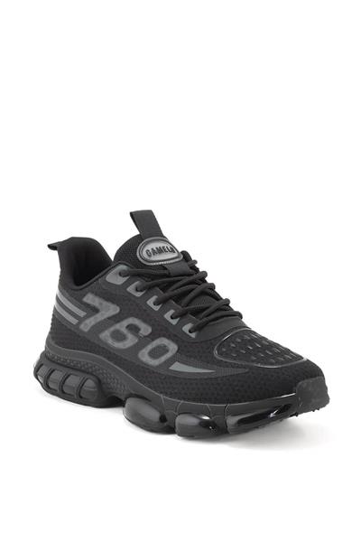Gamelu Erkek Reverse Sneakers Siyah GML20223-05