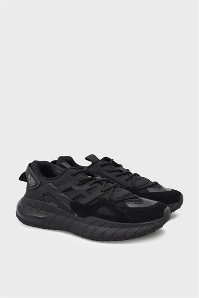 Gamelu Erkek Yazlık Jel Taban Sneakers Siyah GML-TOD