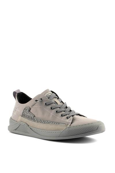 Gamelu Erkek Yazlık Punch Sneakers Gri GML2023-08