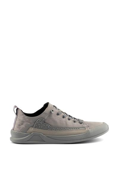 Gamelu Erkek Yazlık Punch Sneakers Gri GML2023-08