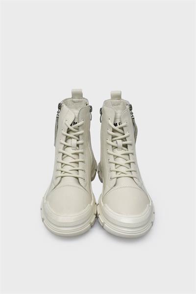 Gamelu Kadın Neptun Deri Spor Bot Beyaz GML23KZ-NEPTUN