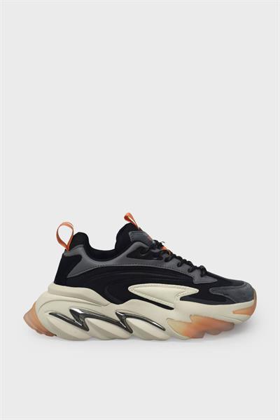 Gamelu Unisex Claw Sneakers Siyah Turuncu GML-2023004