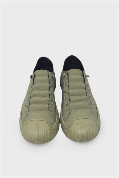 Gamelu Unisex Yazlık Tekstil Sneakers Haki GML2023-02
