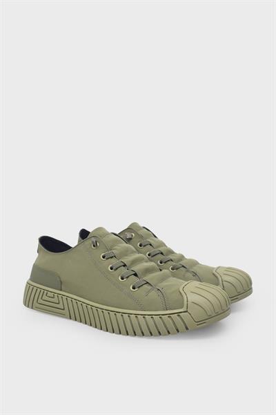 Gamelu Unisex Yazlık Tekstil Sneakers Haki GML2023-02