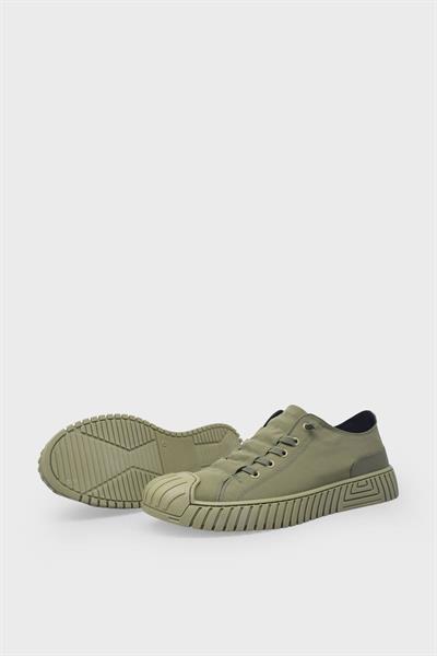 Gamelu Unisex Yazlık Tekstil Sneakers Haki GML2023-02