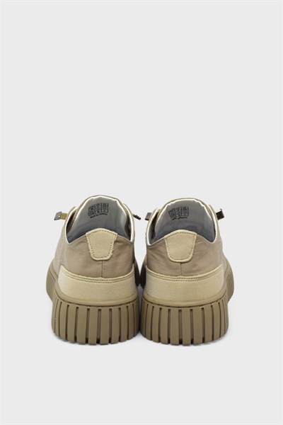 Gamelu Unisex Yazlık Tekstil Sneakers Bej GML2023-02