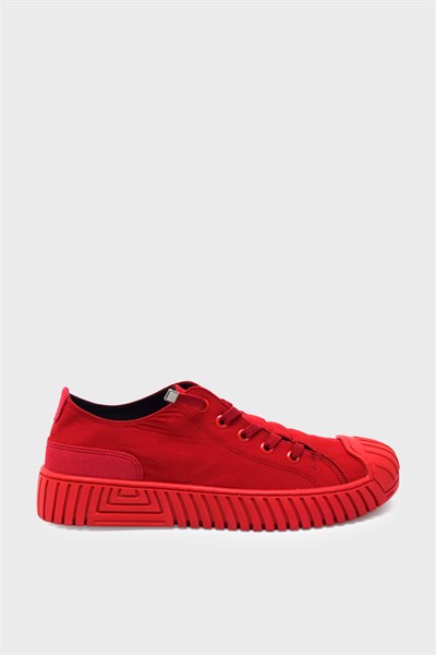 Gamelu Unisex Yazlık Tekstil Sneakers Kırmızı GML2023-02