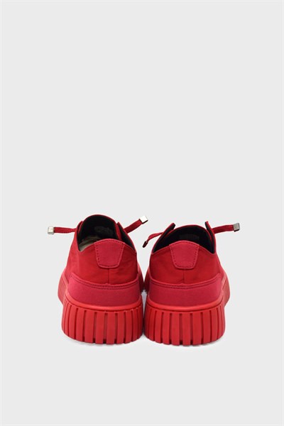 Gamelu Unisex Yazlık Tekstil Sneakers Kırmızı GML2023-02