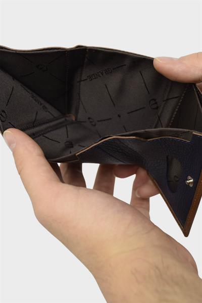 Grande Erkek Deri Cüzdan Kartlık Taba Grande724