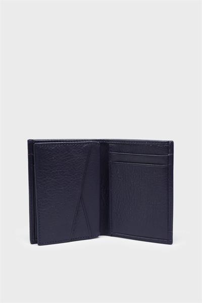 Grande Erkek Deri Cüzdan Lacivert GRANDE715