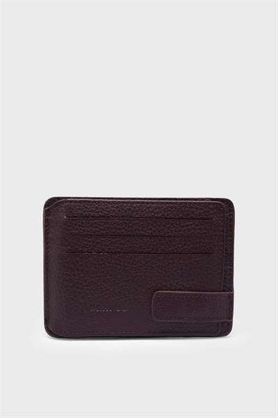 Grande Erkek Deri Kartlık Bordo GRANDE544