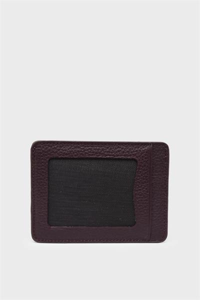 Grande Erkek Deri Kartlık Bordo GRANDE544