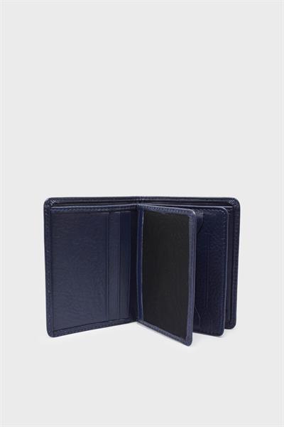 Grande Erkek Deri Kartlık Lacivert GRANDE743