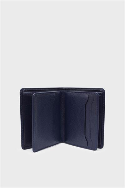 Grande Erkek Deri Kartlık Lacivert GRANDE743