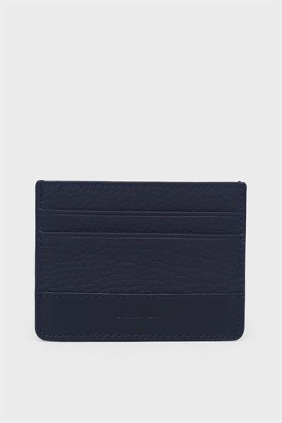 Grande Erkek Deri Kartlık Lacivert GRANDE747