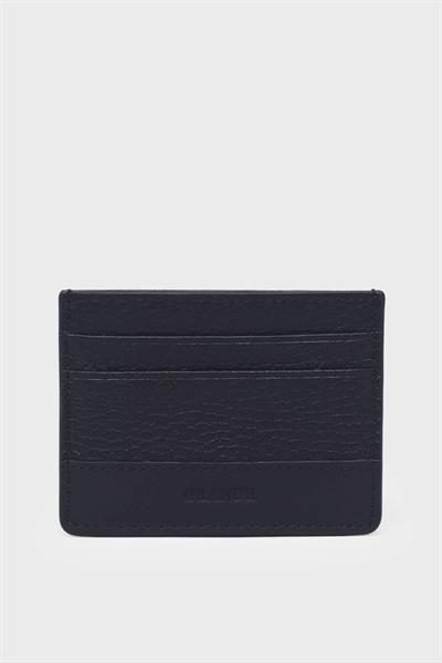 Grande Erkek Deri Kartlık Siyah GRANDE747