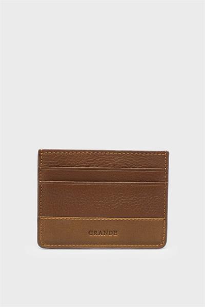 Grande Erkek Deri Kartlık Taba GRANDE747