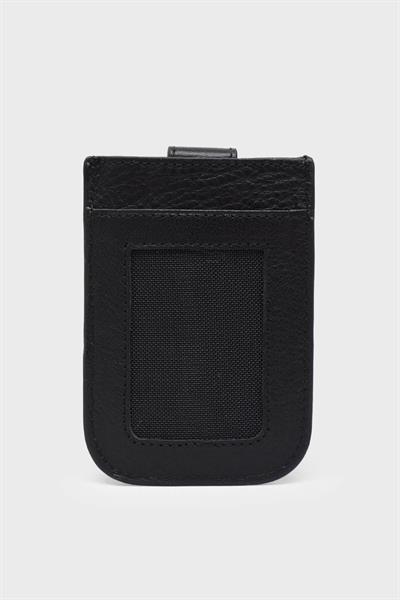 Grande Unisex Deri Kartlık Siyah GRANDE809