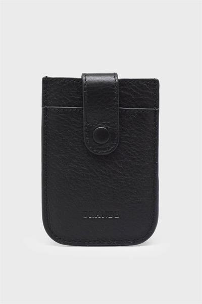 Grande Unisex Deri Kartlık Siyah GRANDE809