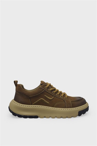 Guja Erkek Casual Deri Ayakkabı Camel BLG26K552