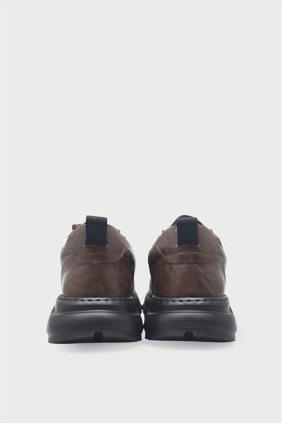 Guja Erkek Casual Deri Ayakkabı Kahve BLG25K565
