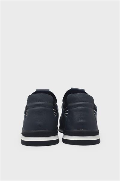 Guja Erkek Casual Deri Ayakkabı Lacivert BLG25K579