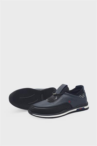 Guja Erkek Casual Deri Ayakkabı Lacivert BLG25K579