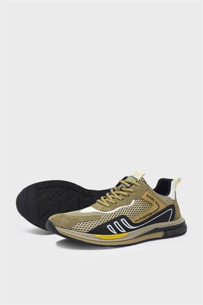 Guja Erkek Sneakers Ayakkabı Bej BLG23Y512-2