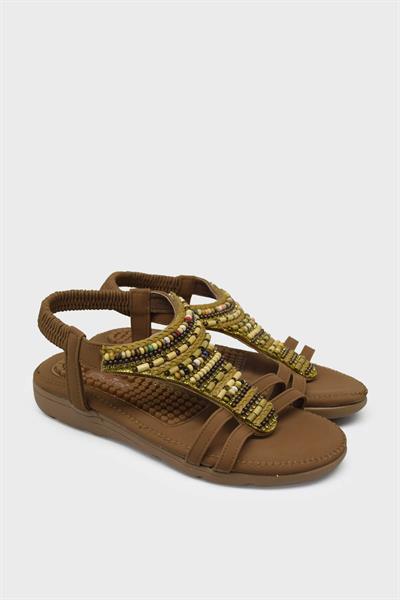Guja Kadın Günlük Sandalet Camel BLG120-22