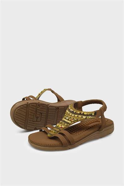 Guja Kadın Günlük Sandalet Camel BLG120-22