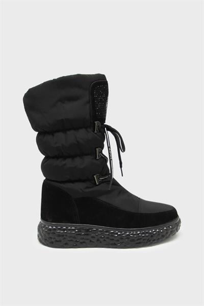 Guja Kadın Kar Botu Siyah BLG347-1