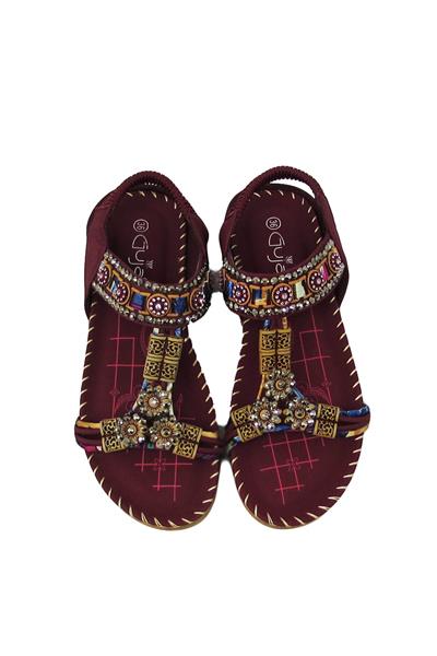 Guja Kadın Taş Detaylı Günlük Sandalet Borgo BLG150-10
