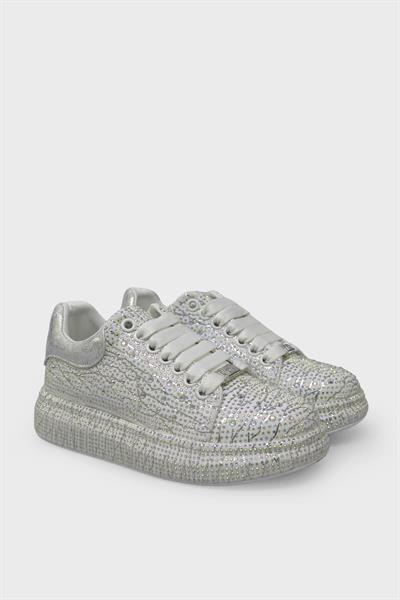 Guja Kadın Taş Detaylı Sneakers Beyaz BLG25Y451-6