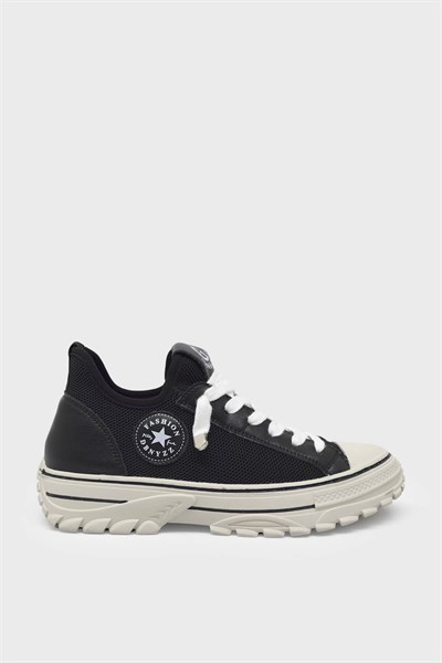 Guja Kadın Yazlık Sneakers Ayakkabı Siyah BLG24Y332