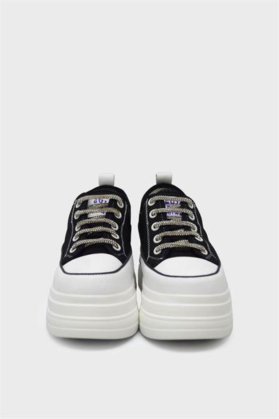 Guja Kadın Yazlık Yüksek Taban Sneakers Siyah BLG23Y345-10